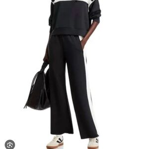 Vintage Havana Black and White Track Pants